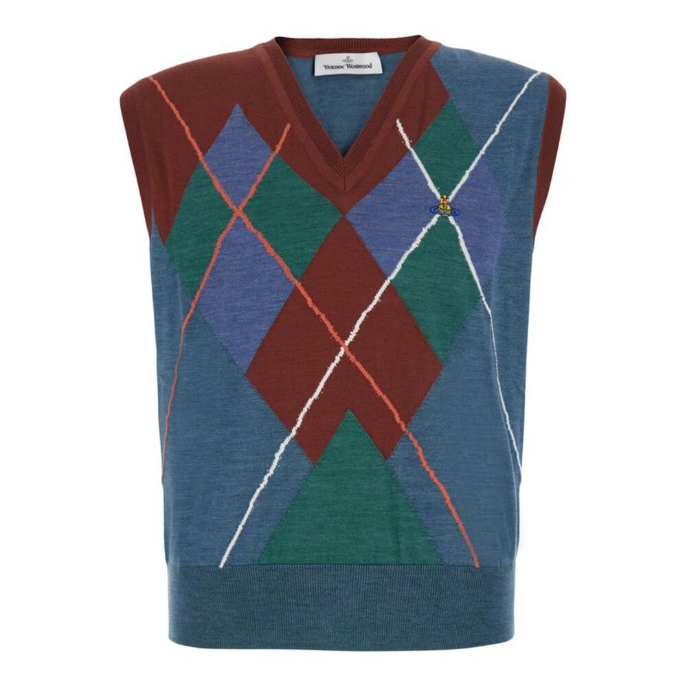 Vivienne Westwood Men Argyle Vest